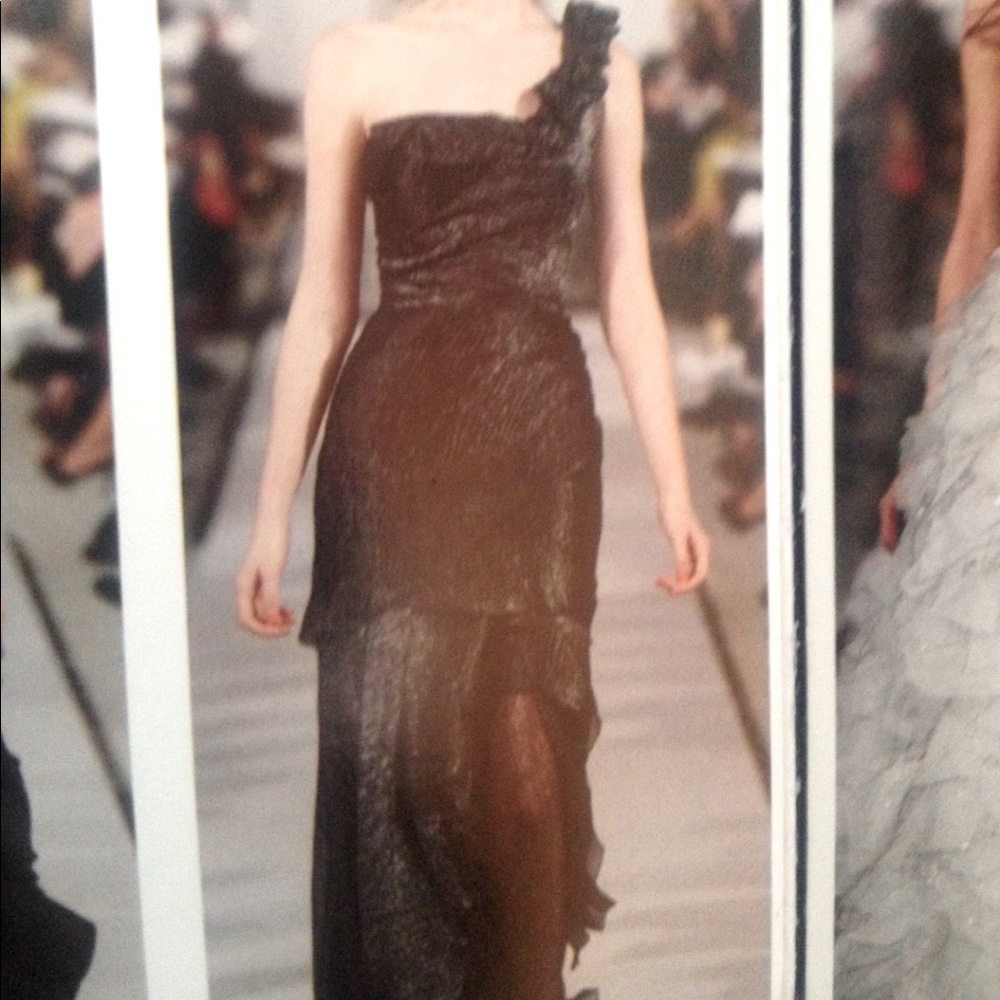 Oscar de la Renta evening dress